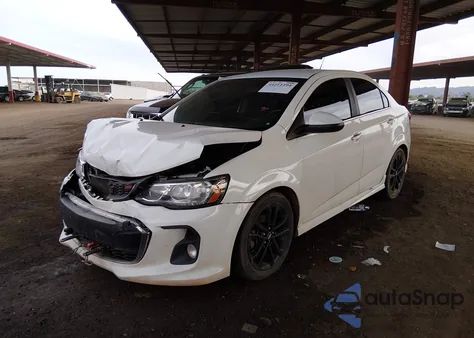 2017 Chevrolet Sonic Premier Manual from USA, damaged, VIN 1G1JE5SB1H4145451